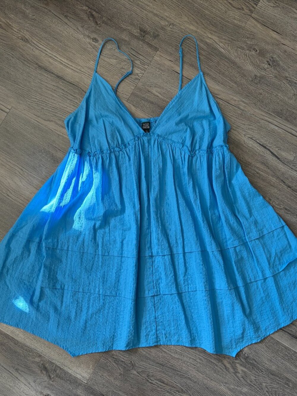 Wild Fable Blue Flip Flop Mini Dress Size XXL
